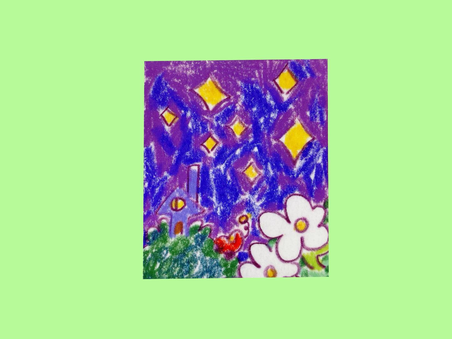 Night Sky Sticker | Cute Vinyl Sticker