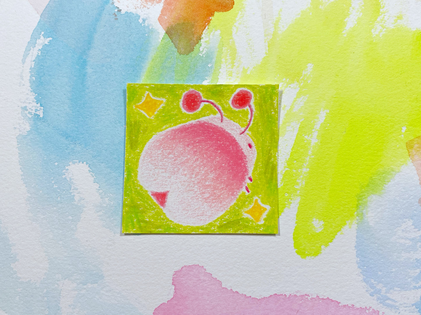 Luv Bug Original Artwork | Cute Original Art | Mini Art