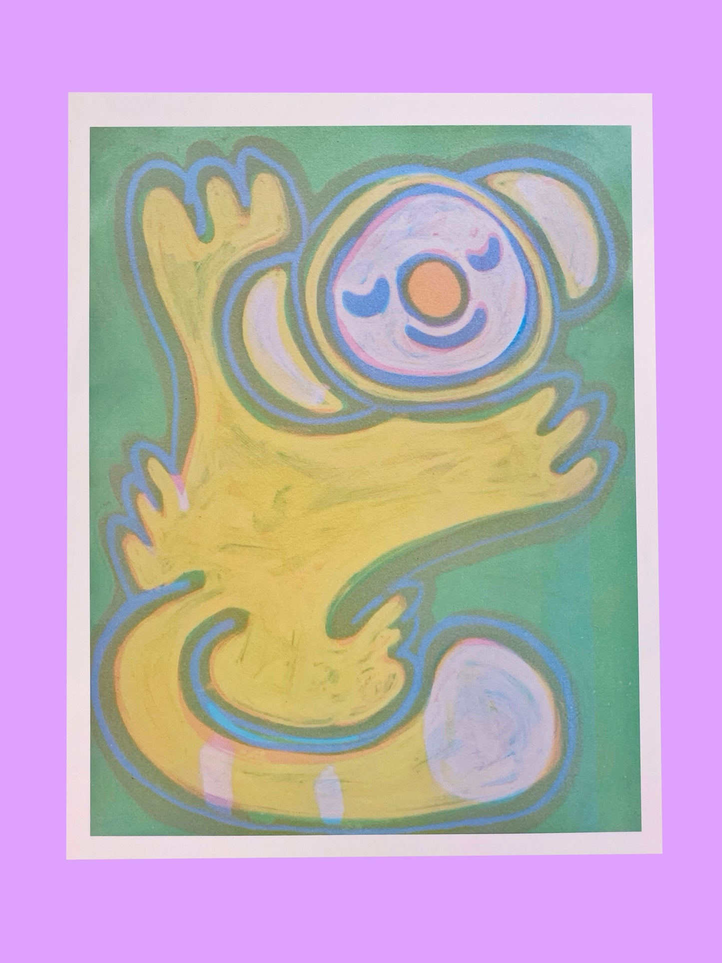 Monkey Art Print | Cute Art Print